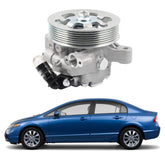 Power Steering Pump With Pulley Compatible With 2006-2011 Honda Civic 1.8L Replaces# 21-5456 56110-RNAA01 56110RNAA02 56110RNA305